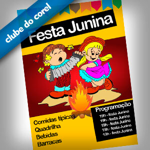 Cartaz Festa Junina - São João