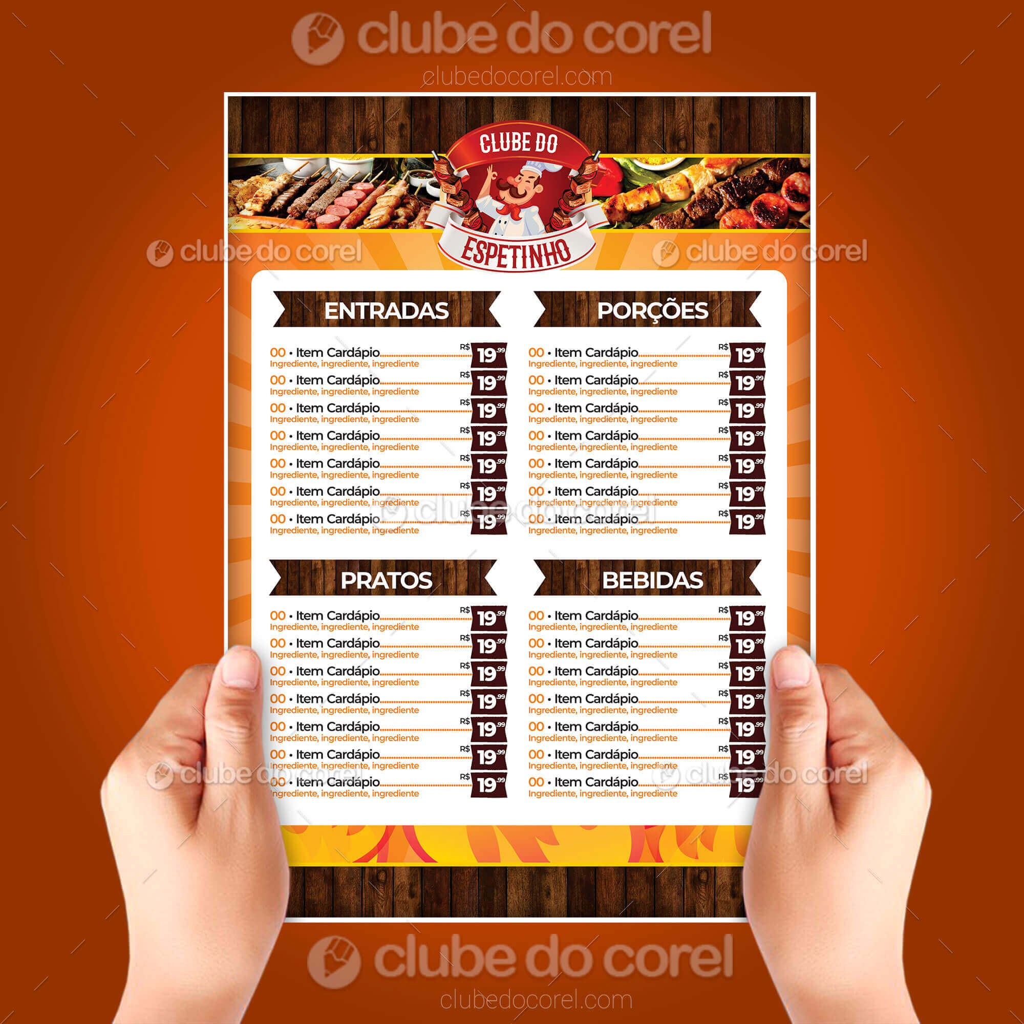 Cardápio Espetinho