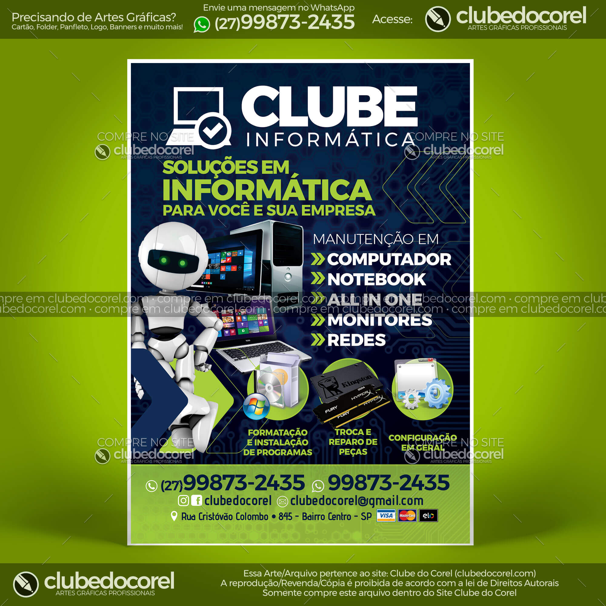 Informática - Panfleto