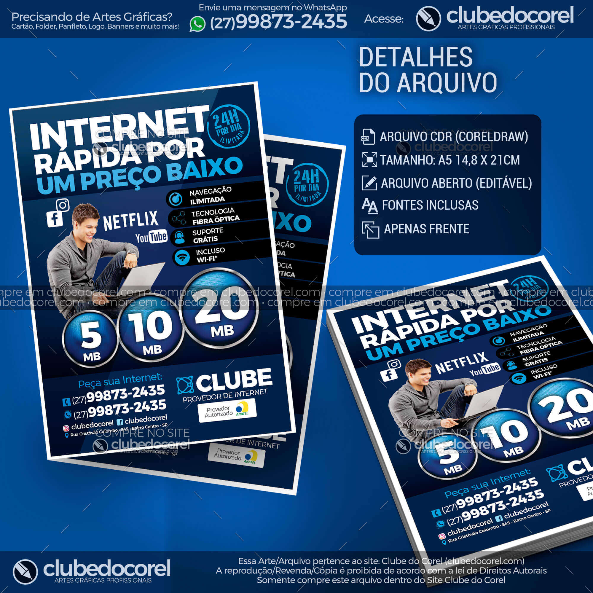 Provedor Internet - Panfleto