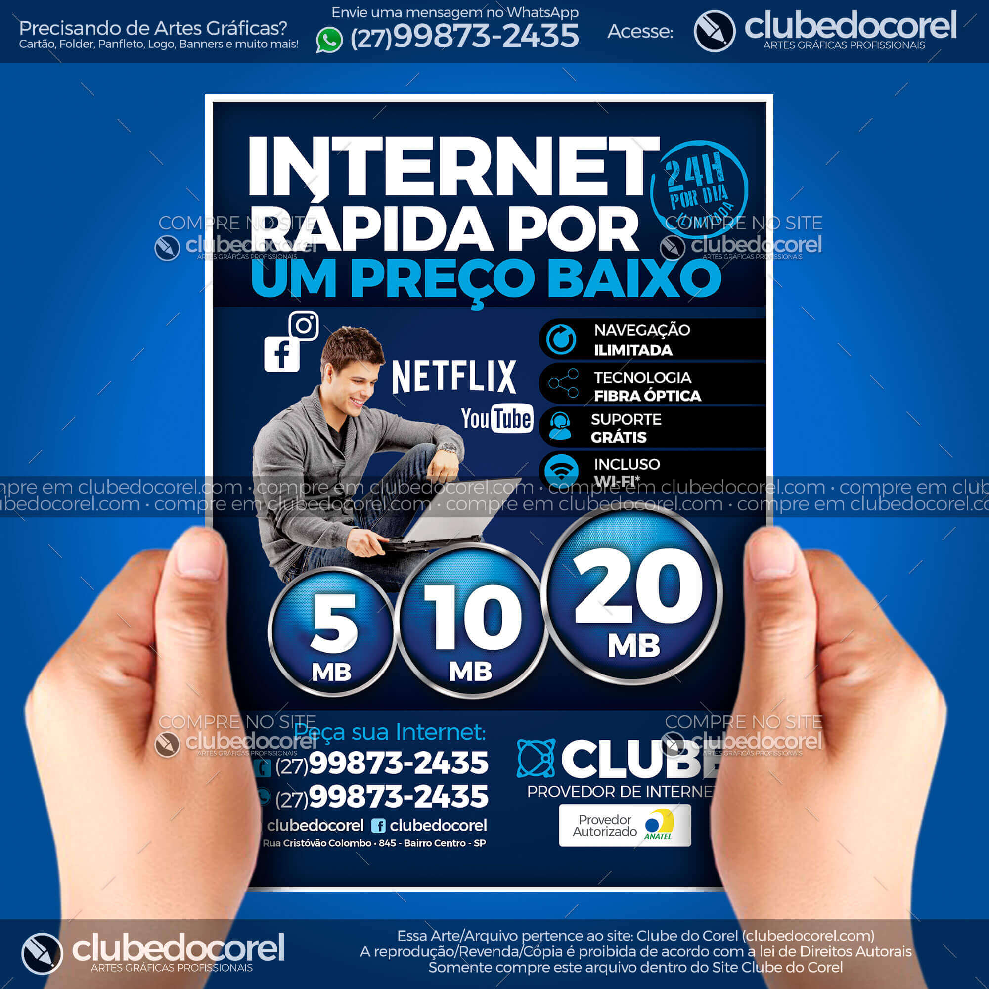 Provedor Internet - Panfleto