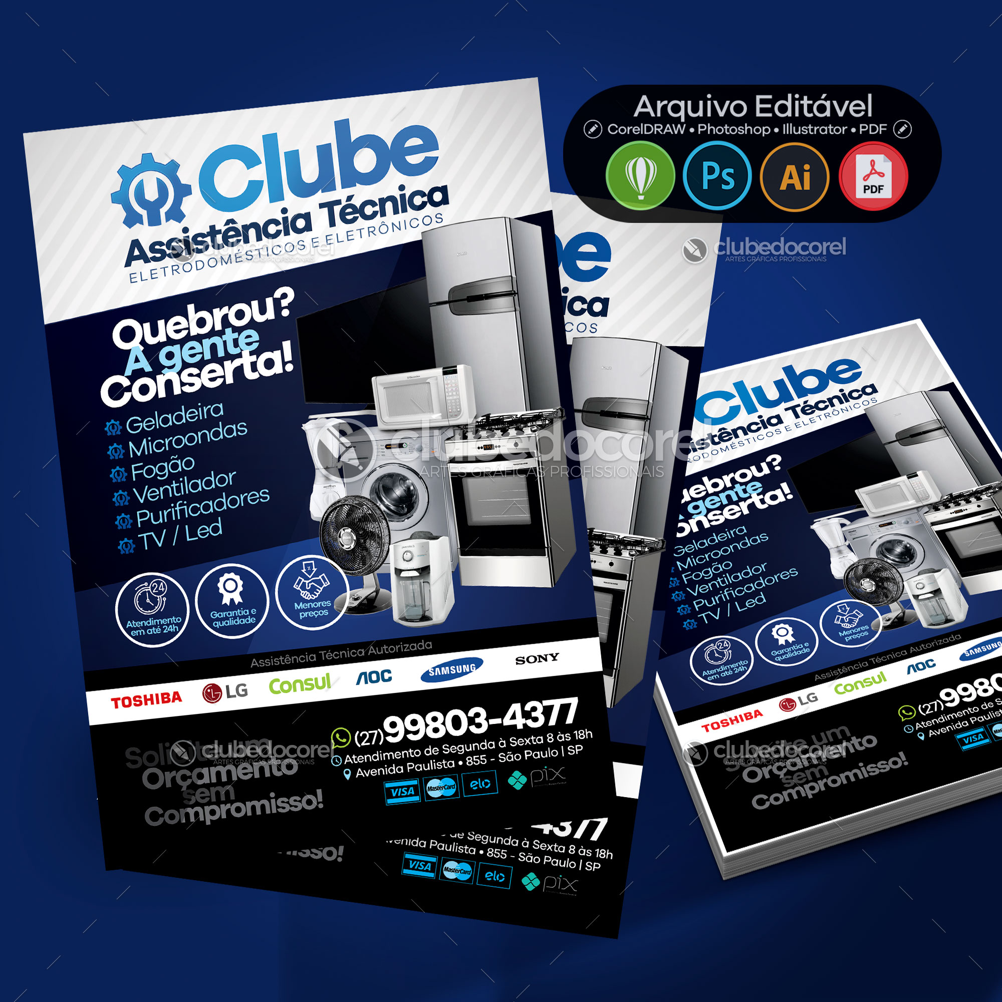 Assistência Técnica - Panfleto / Flyer #01