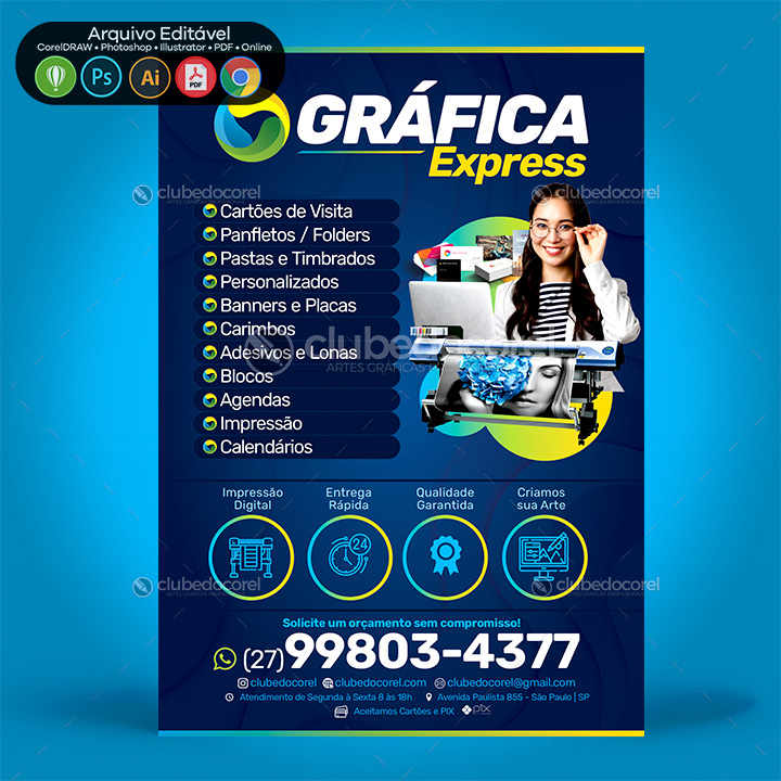 Gráfica - Panfleto / Flyer #01