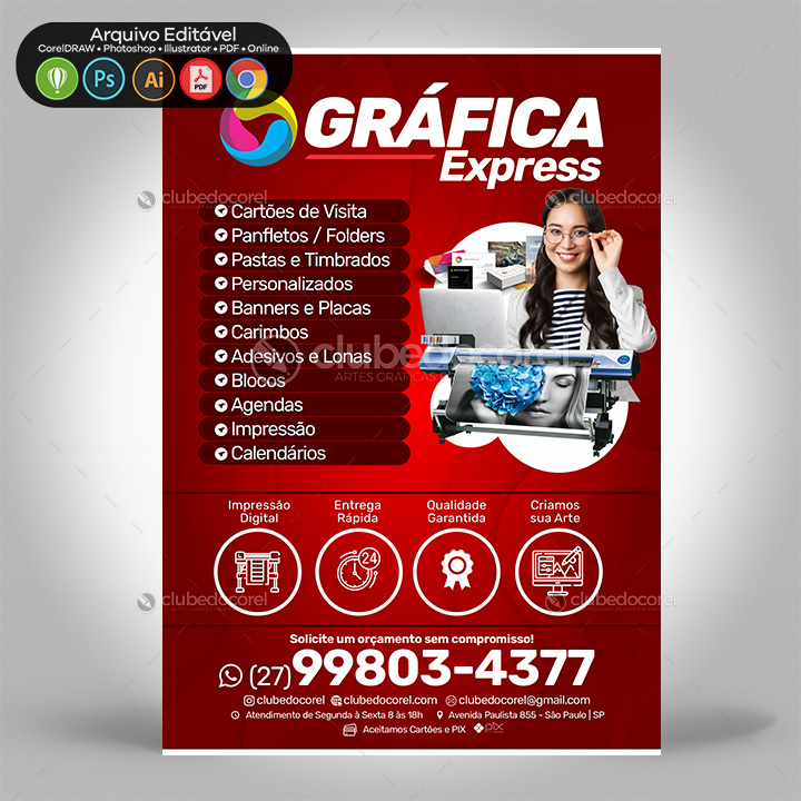 Gráfica - Panfleto / Flyer #04