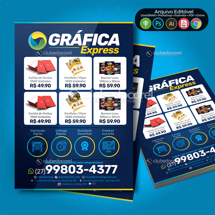 Gráfica – Panfleto / Flyer Ofertas #01