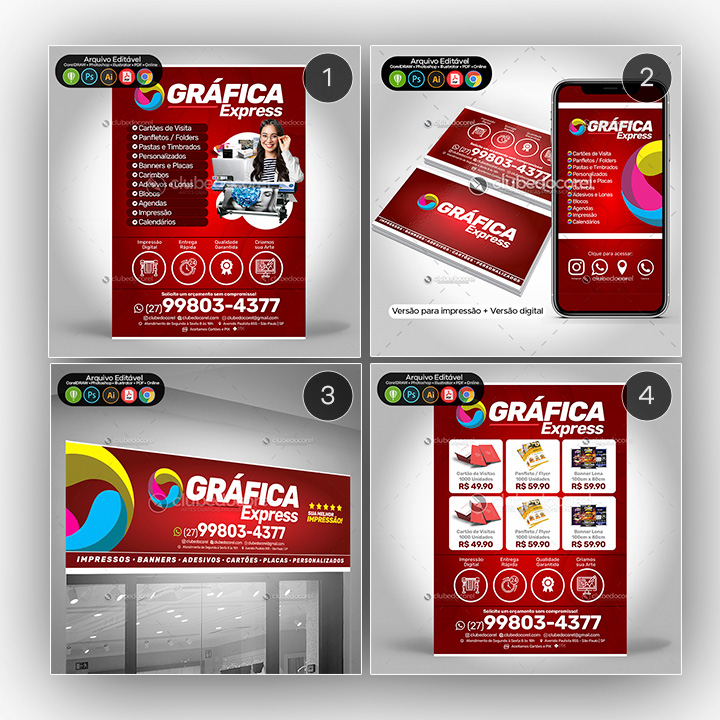 Gráfica – Pack 04 Artes #04